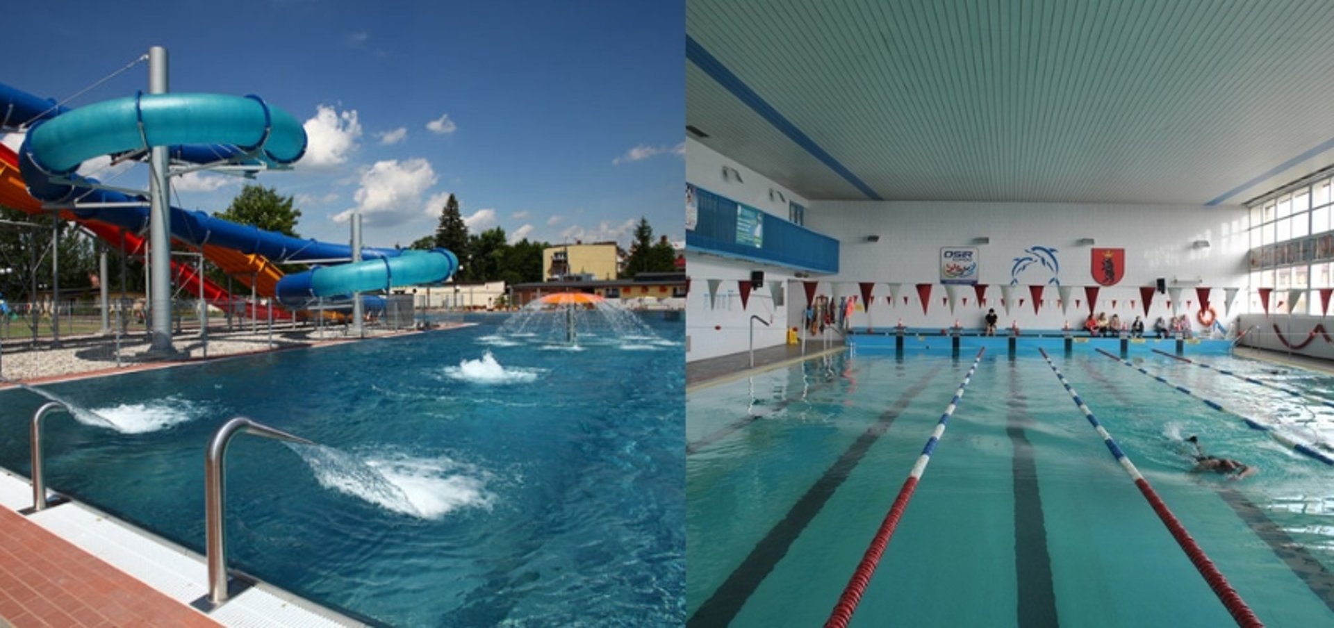 Ośrodek Sportu i Rekreacji w Łukowie - pływalnia Delfinek i Delfin